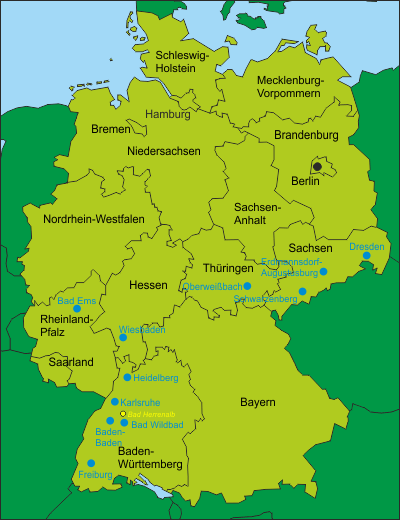 Deutschland Standseilbahnen Schrägaufzüge