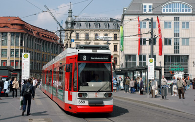Deutschland Straßenbahnen HAVAG