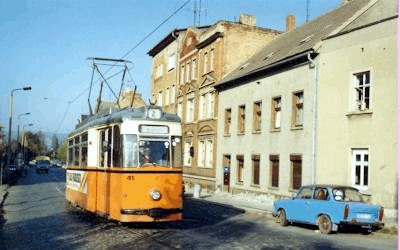 Städtische Straßenbahn Naumburg 41