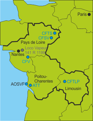 Frankreich Centre-Ouest