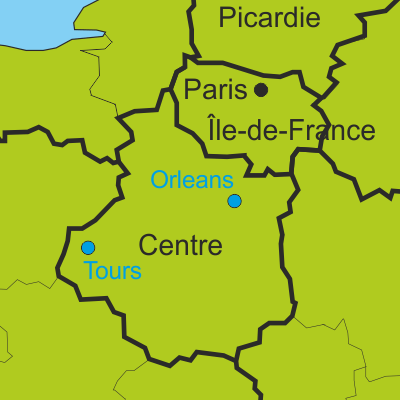 Frankreich Straßenbahnen Centre