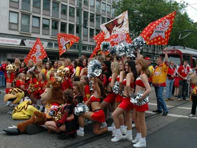 Cheerleader der Metrostars